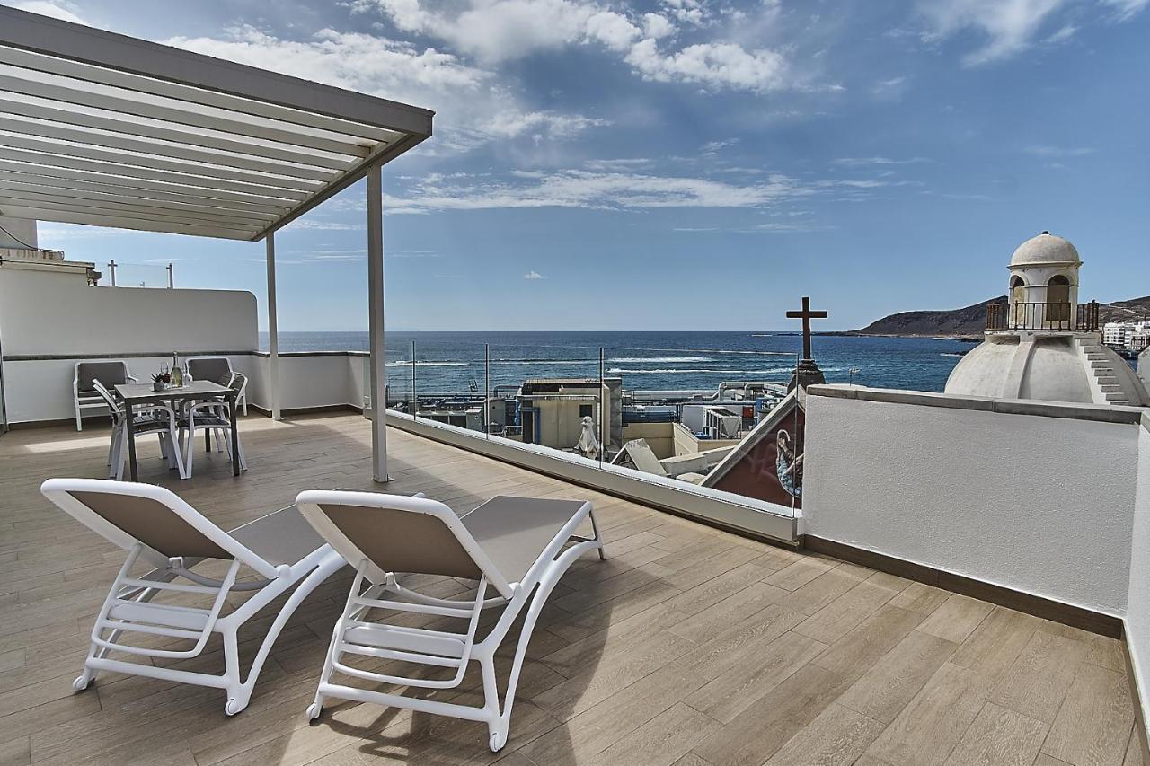 Malibu Canteras Atico 23 Vista Mar - Seaview Penthouse (Adults Only) Λας Πάλμας ντε Γκραν Κανάρια Εξωτερικό φωτογραφία