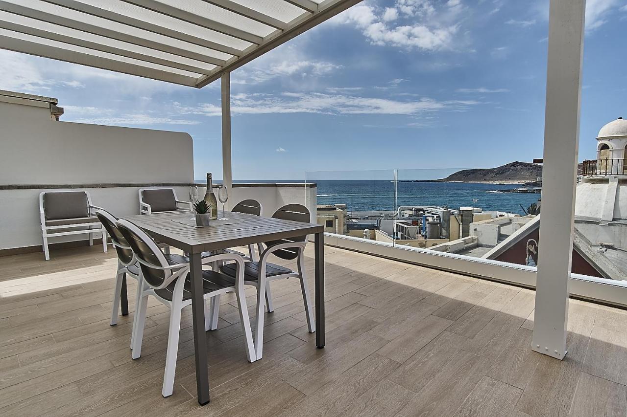 Malibu Canteras Atico 23 Vista Mar - Seaview Penthouse (Adults Only) Λας Πάλμας ντε Γκραν Κανάρια Εξωτερικό φωτογραφία