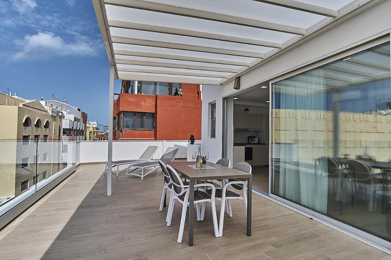 Malibu Canteras Atico 23 Vista Mar - Seaview Penthouse (Adults Only) Λας Πάλμας ντε Γκραν Κανάρια Εξωτερικό φωτογραφία