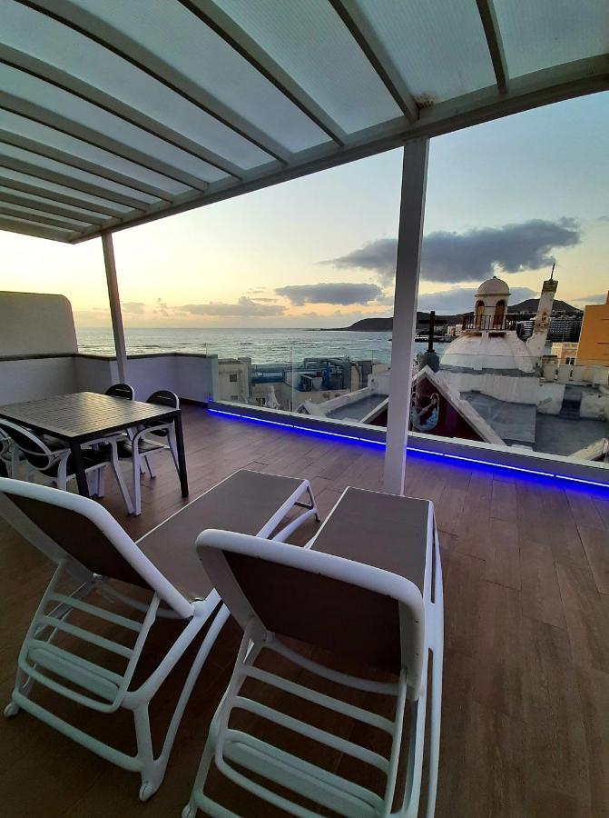 Malibu Canteras Atico 23 Vista Mar - Seaview Penthouse (Adults Only) Λας Πάλμας ντε Γκραν Κανάρια Εξωτερικό φωτογραφία