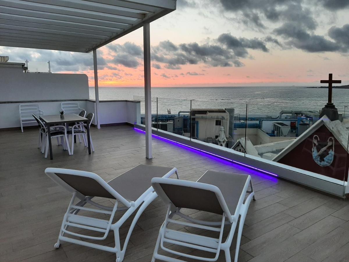 Malibu Canteras Atico 23 Vista Mar - Seaview Penthouse (Adults Only) Λας Πάλμας ντε Γκραν Κανάρια Εξωτερικό φωτογραφία